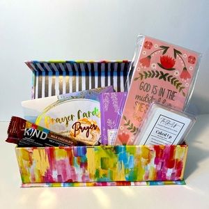 Christian Faith Based Beauty and Self Care Gift Box Basket | Christian Mother